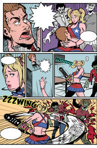 Lollipop Chainsaw and The Army of Darkness Page Concept