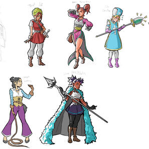 AKIN Dragon Quest Variants