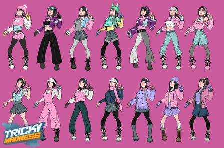 Tricky Madness - Maya's Outift Variants
