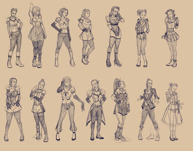 2018 Character Designs