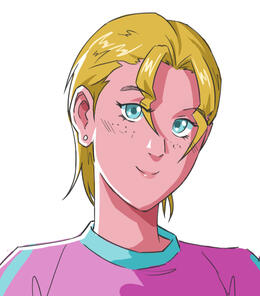 Priscilla 80s Portrait