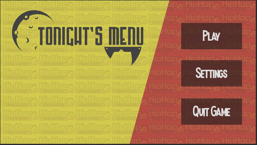 Tonight's Menu Main Menu