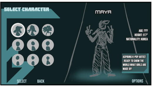 Character Select Screen